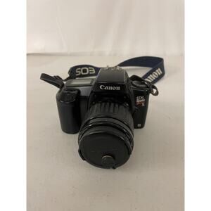 Vtg Canon EOS Rebel S 35mm SLR Film Camera with 35-105mm EF Lens Untested